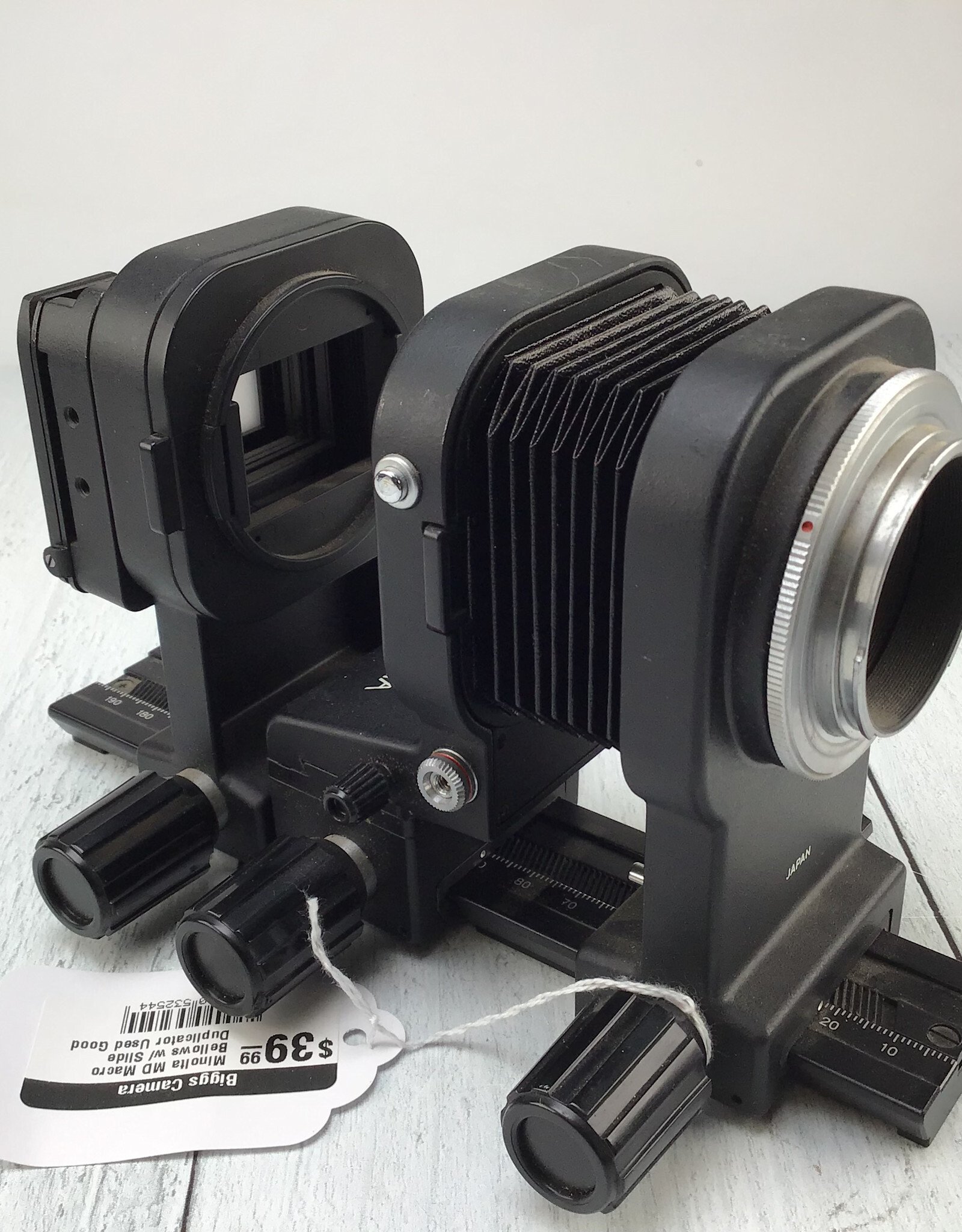 Minolta Minolta MD Macro Bellows w/ Slide Duplicator Used Good
