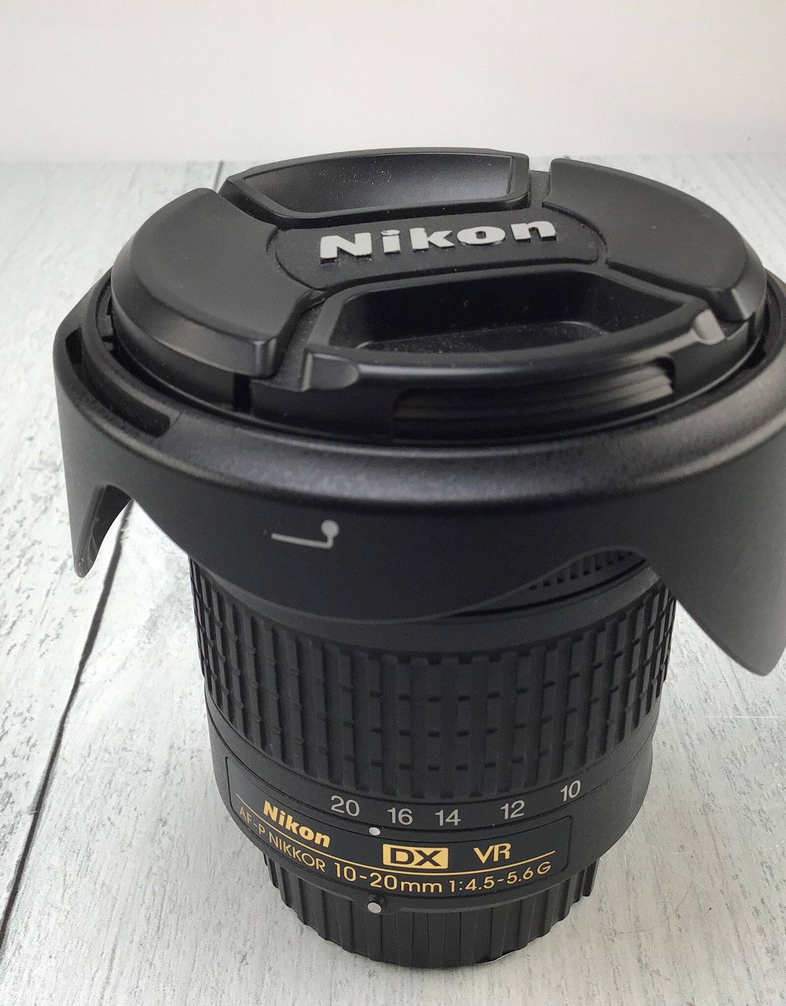 NIKON Nikon AF-P Nikkor 10-20mm f4.5-5.6G DX VR Lens Used Good