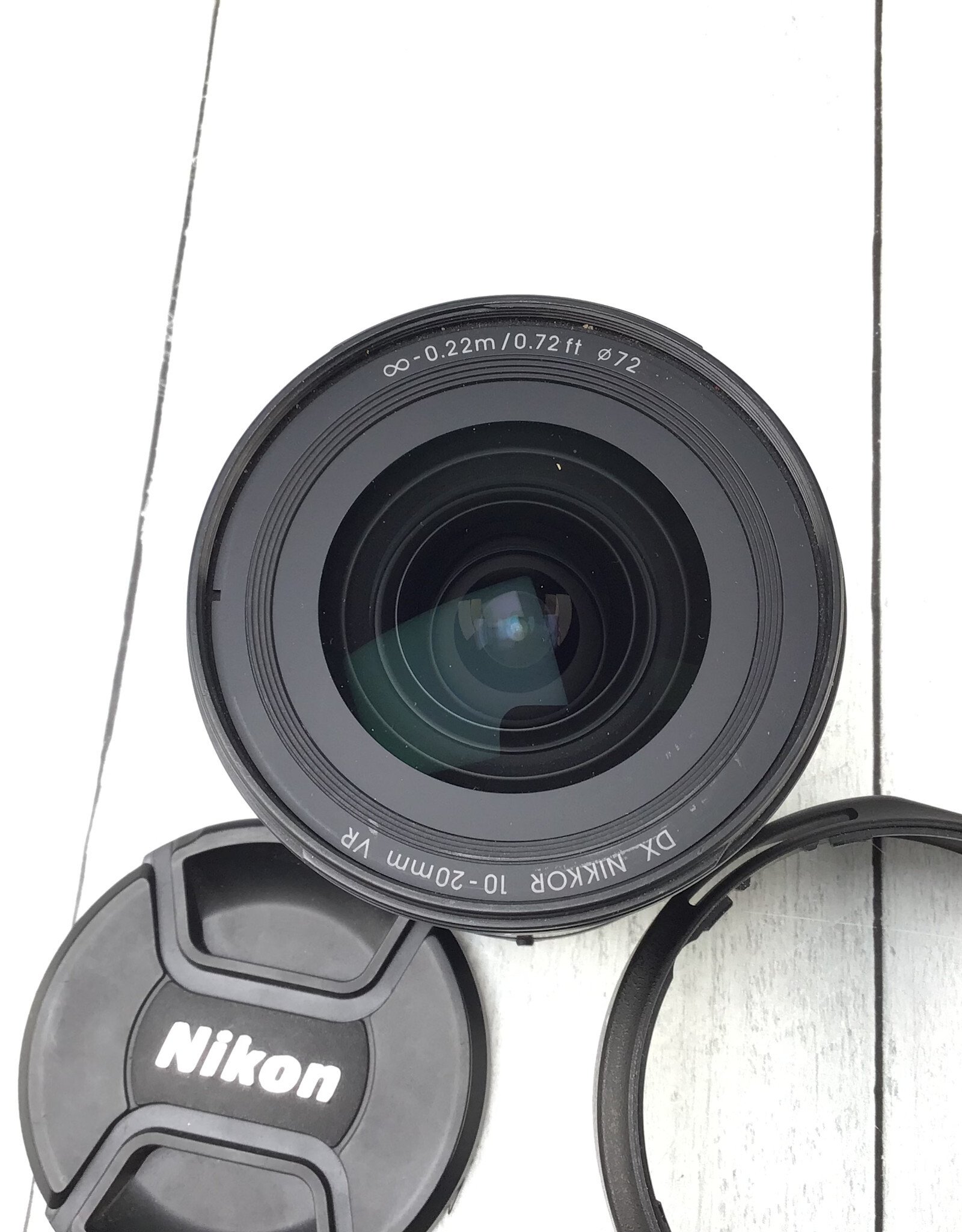 NIKON Nikon AF-P Nikkor 10-20mm f4.5-5.6G DX VR Lens Used Good