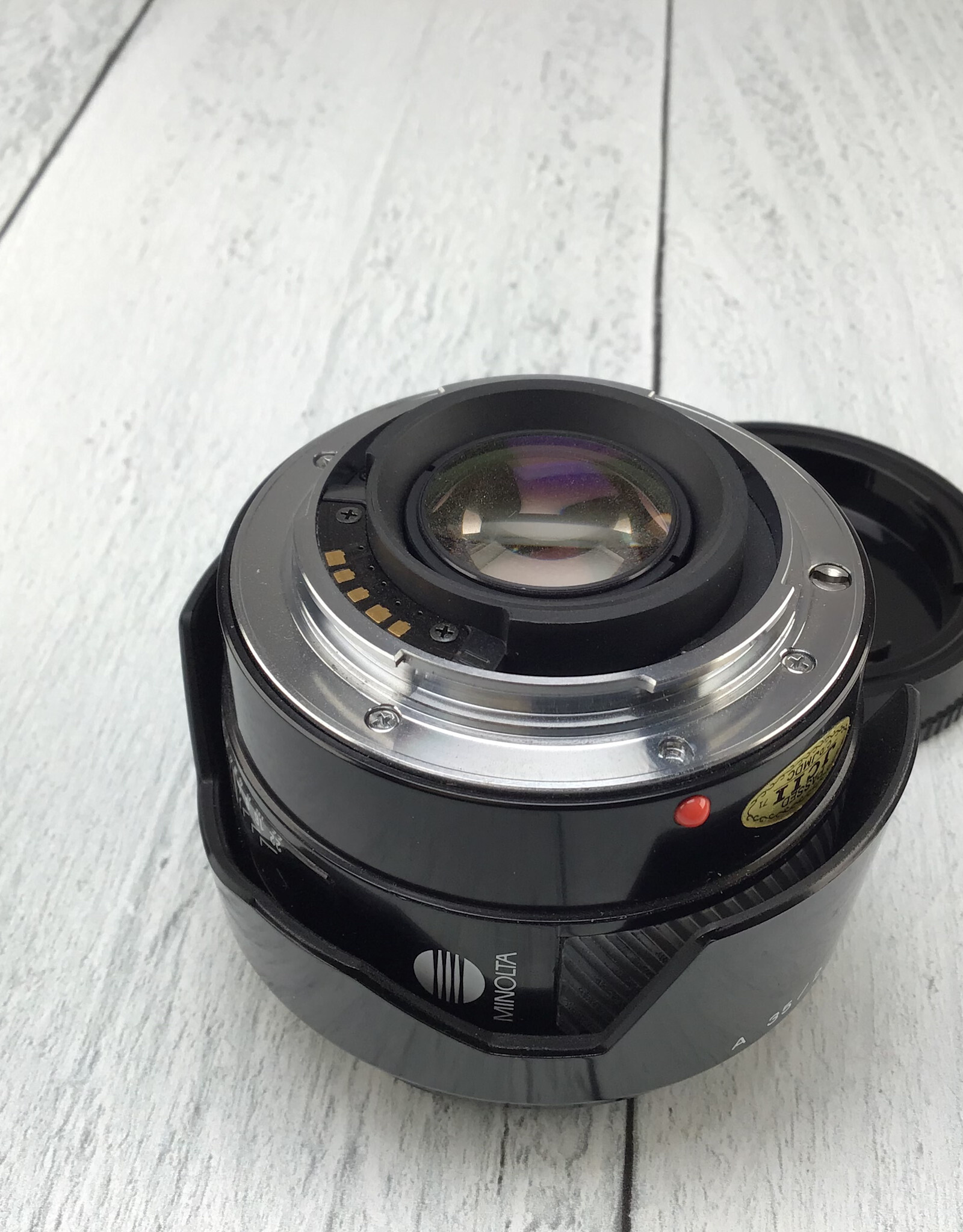 Minolta Minolta Maxxum AF 35mm f2 Lens Used Fair