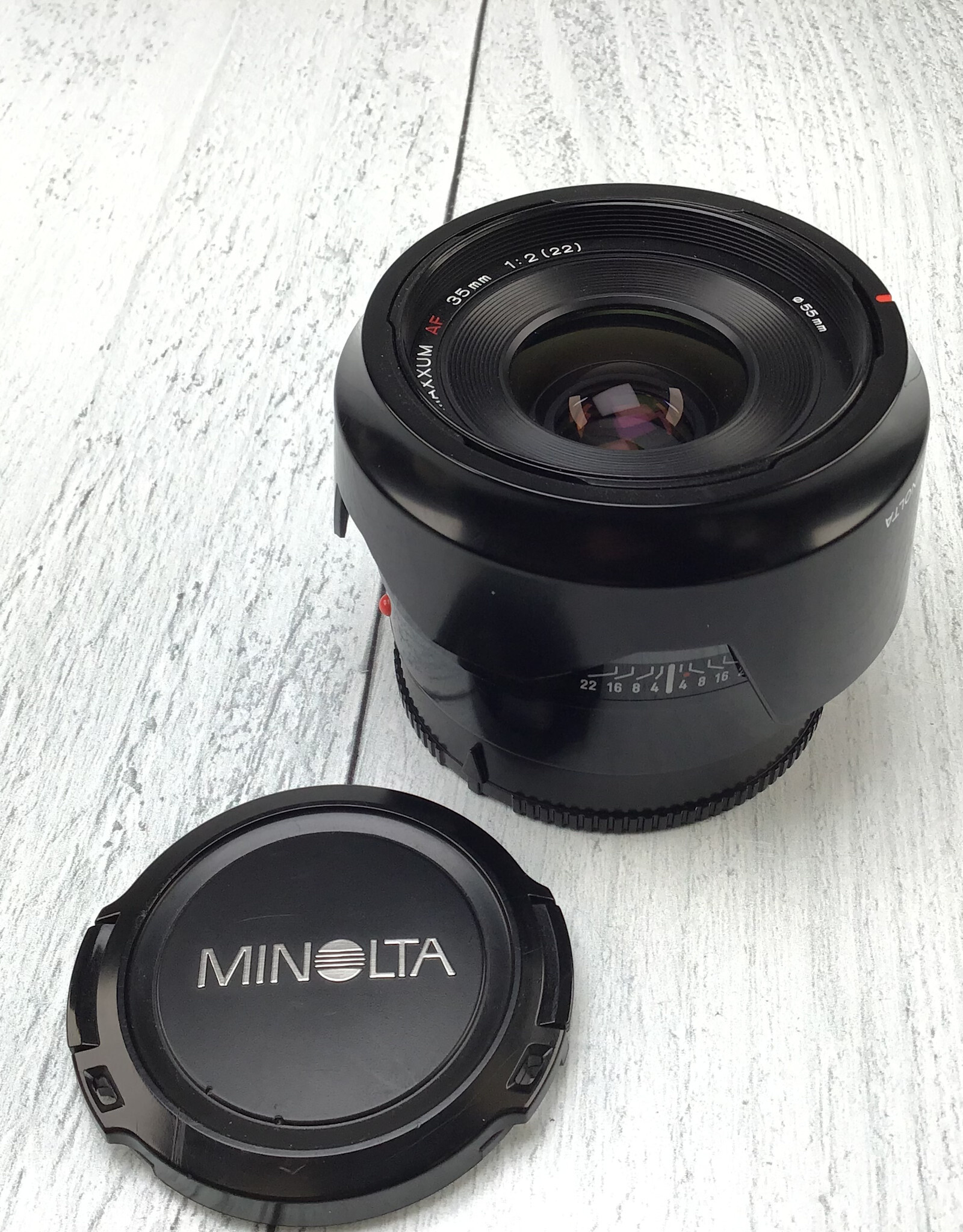 Minolta Minolta Maxxum AF 35mm f2 Lens Used Fair