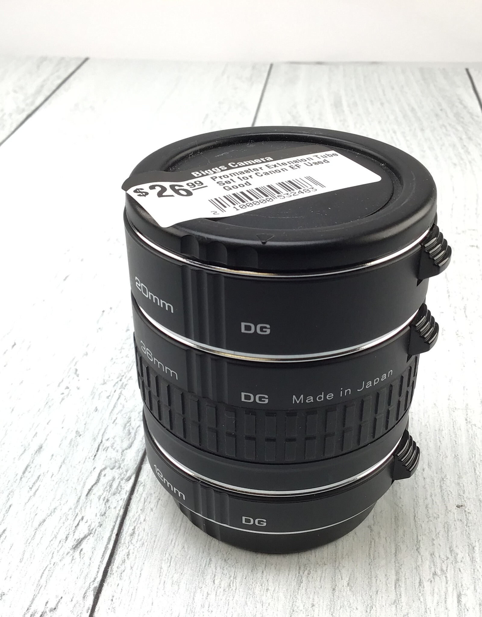 Promaster Extension Tube Set for Canon EF Used Good