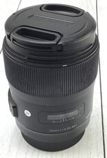 CANON Sigma Art 35mm f1.4 Lens for Canon EF Used Fair
