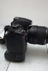 NIKON Nikon D3100 Camera w/ 18-55mm, Digipower Grip Used Fair