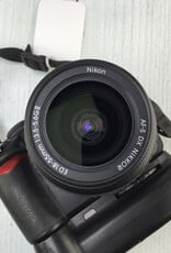 NIKON Nikon D3100 Camera w/ 18-55mm, Digipower Grip Used Fair