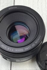 CANON Canon EF 50mm f1.8 STM Lens Used Good