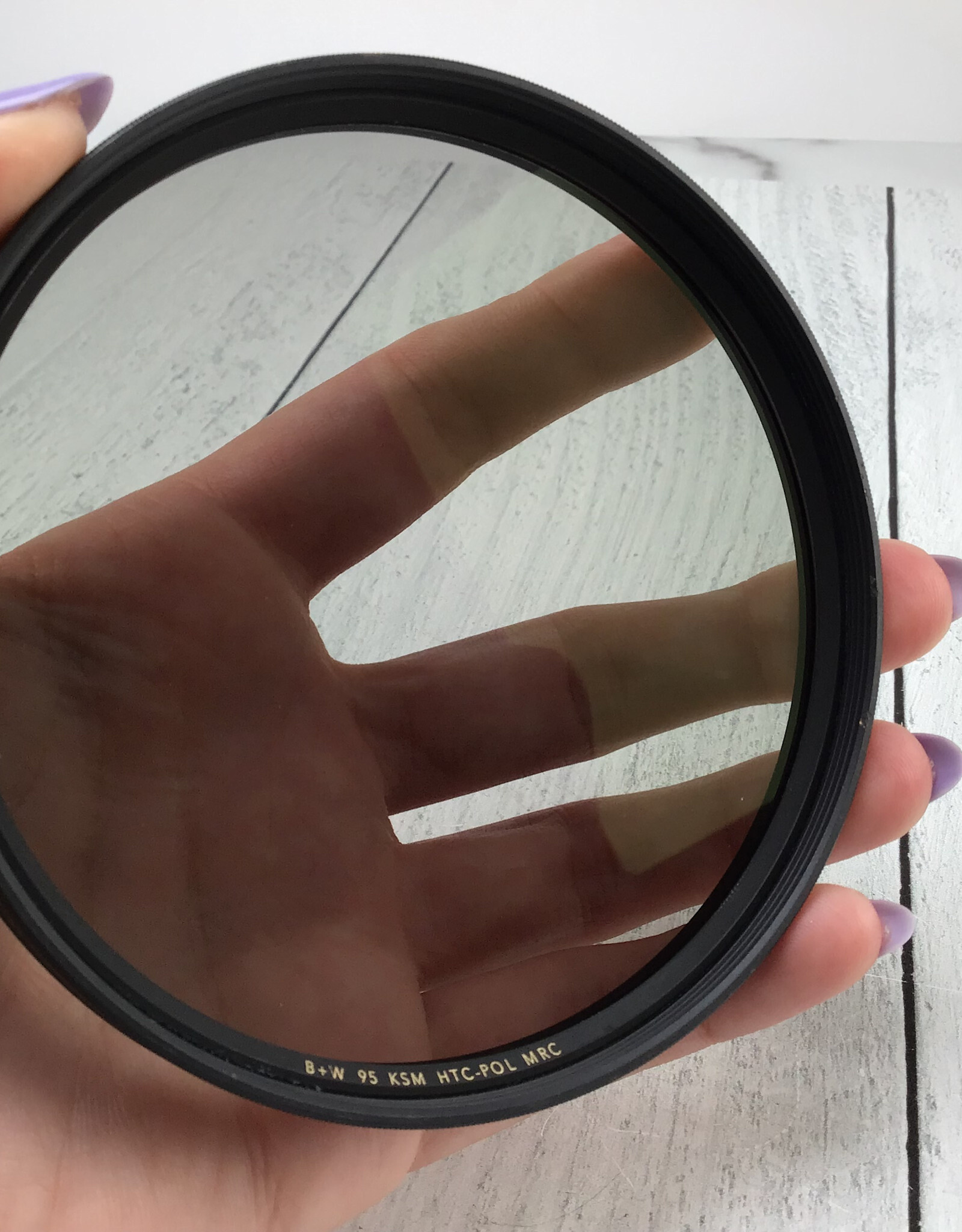 B+W B+W 95mm KSM HTC-POL MRC Filter Used Good