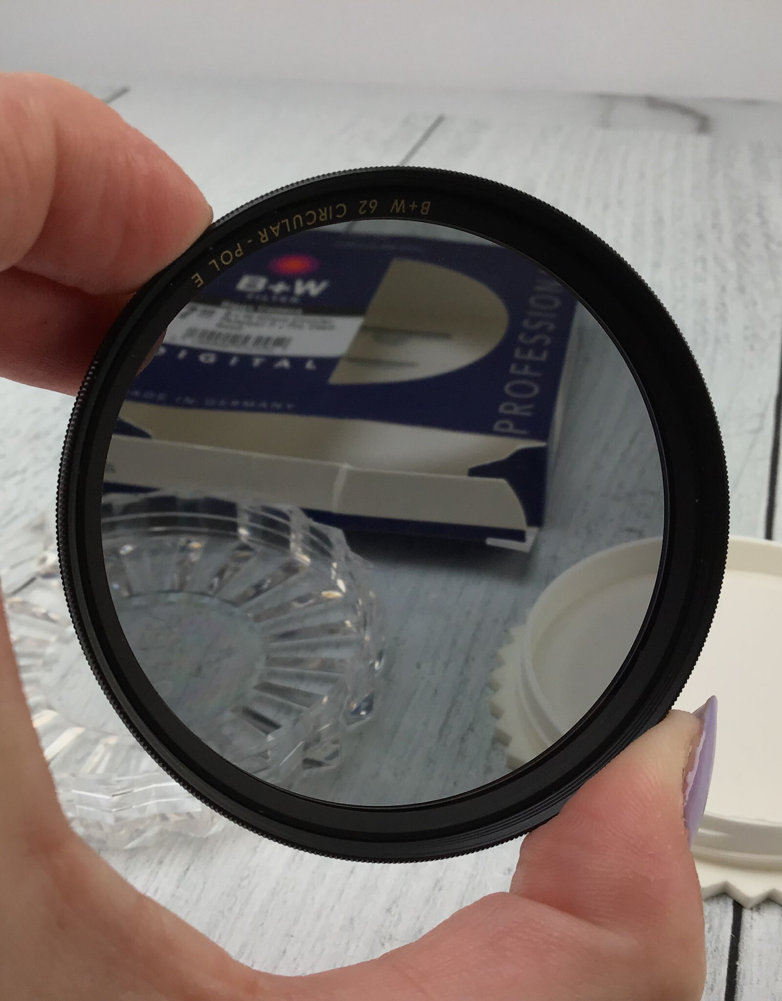 B+W B+W 62mm Circular Polarizer F-Pro Used Good