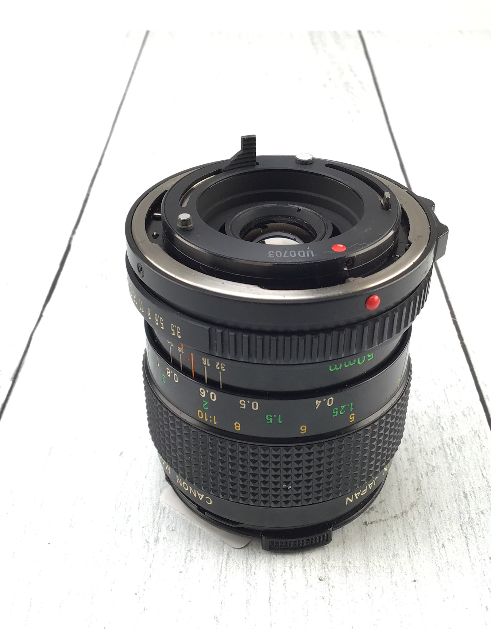 CANON Canon FD 50mm f3.5 Macro Lens Used Fair