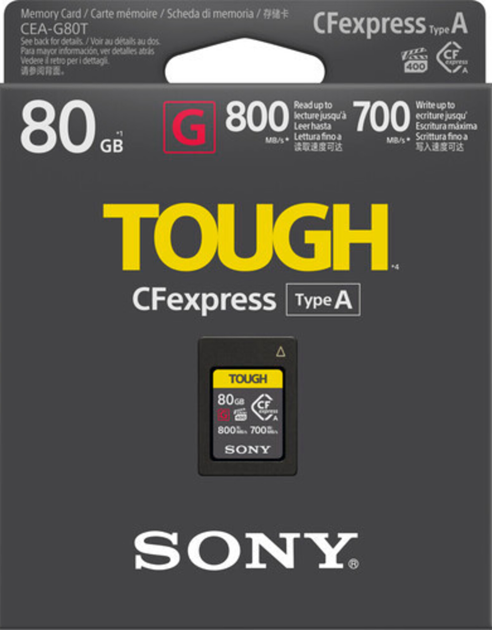 SONY Sony CFexpress Type A   80GB CEA-G80T card CLOSEOUT