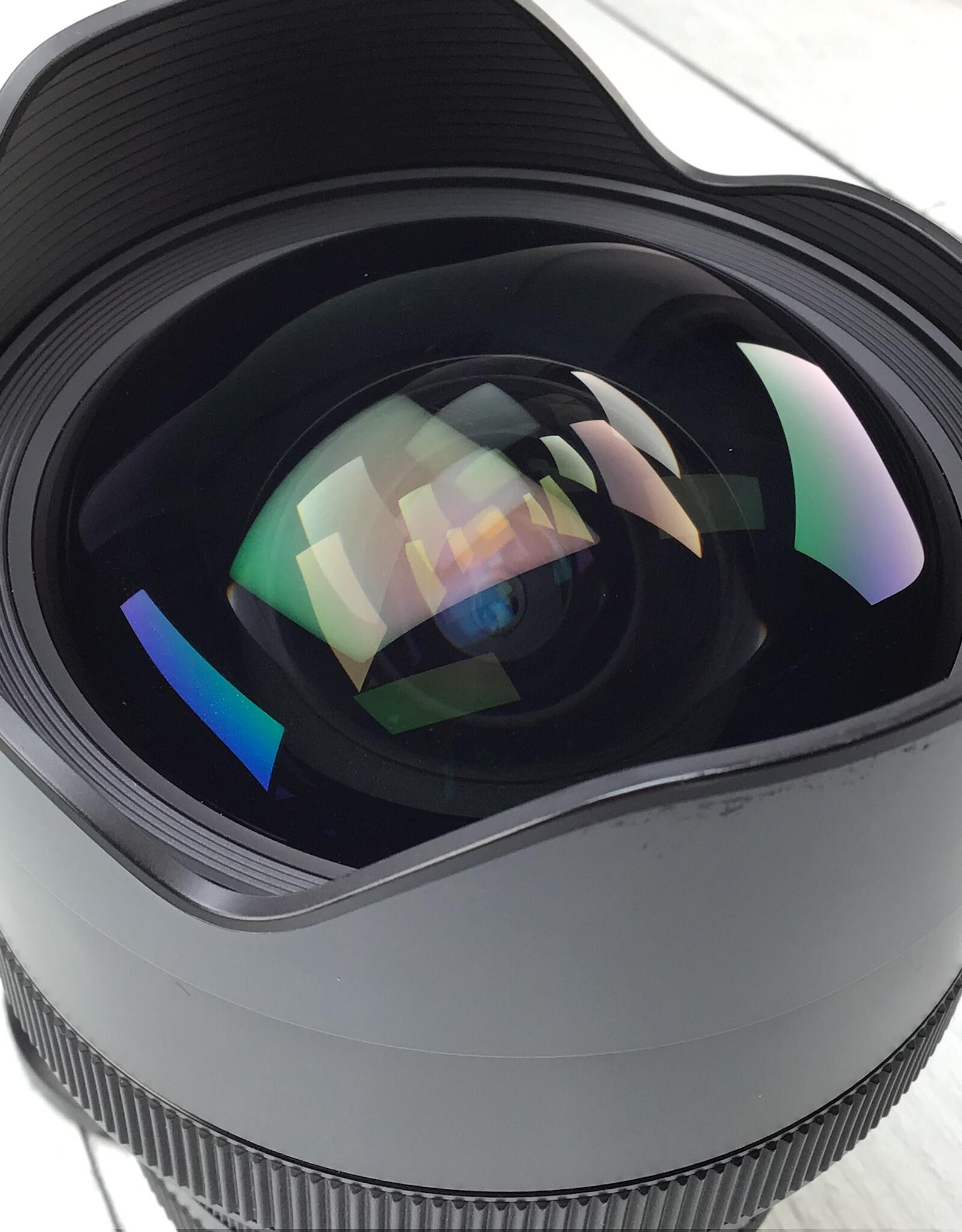 NIKON Sigma Art 12-24mm f4 DG Lens for Nikon w/ Case Used Good