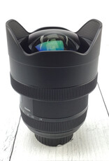 NIKON Sigma Art 12-24mm f4 DG Lens for Nikon w/ Case Used Good
