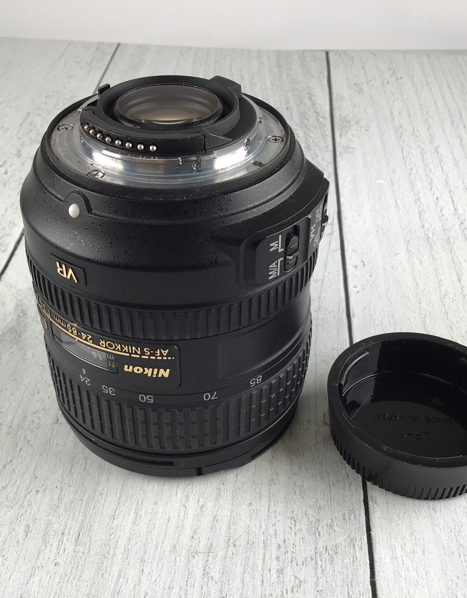 NIKON Nikon AF-S Nikkor 24-85mm f/3.5-4.5 G VR Lens Used Good