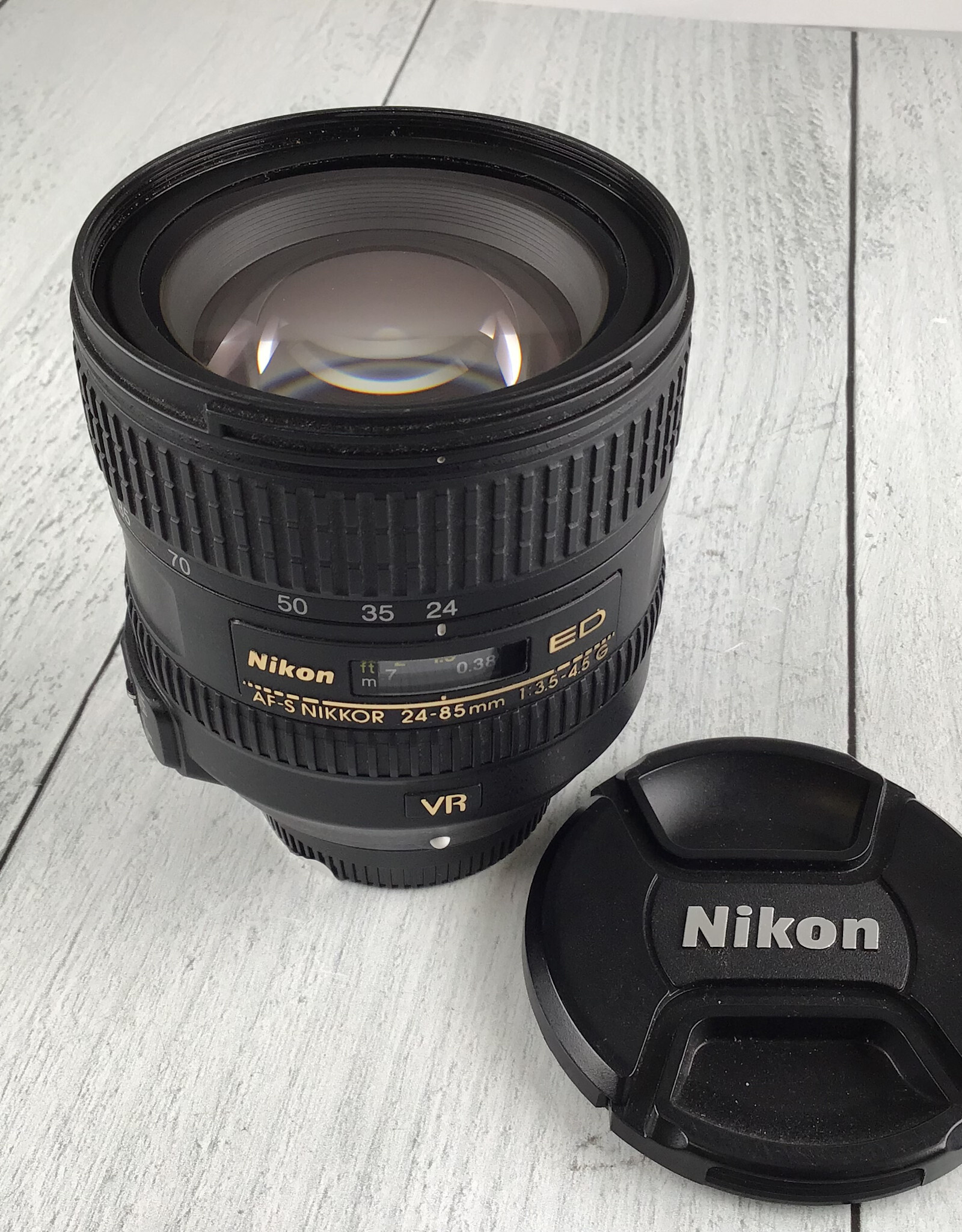 NIKON Nikon AF-S Nikkor 24-85mm f/3.5-4.5 G VR Lens Used Good