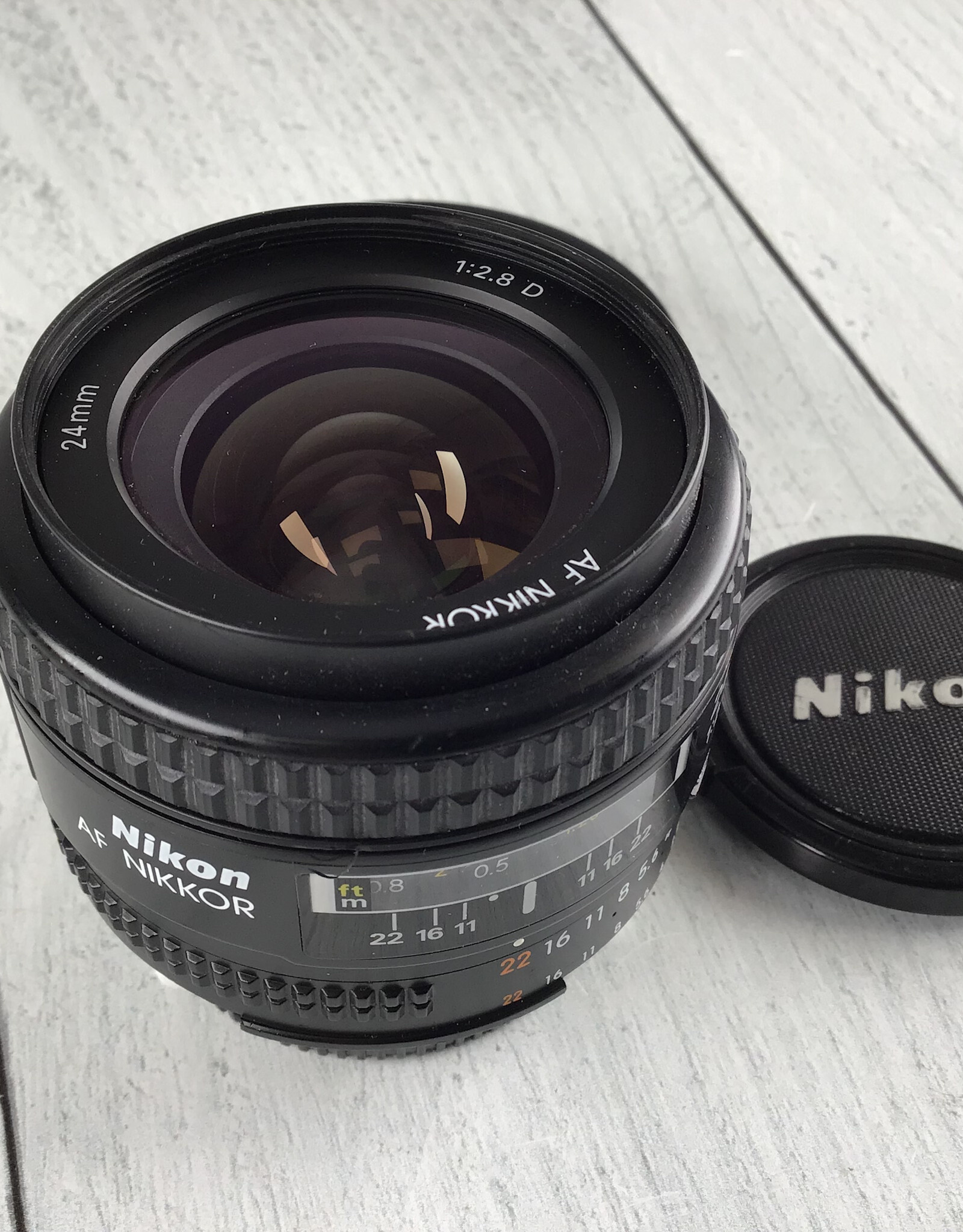 NIKON Nikon AF Nikkor 24mm f2.8 D Lens Used Good