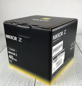 NIKON Nikon Nikkor Z 40mm f2 Lens in Box Used EX