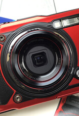 OLYMPUS Olympus Tough TG-6 Camera Red in Box Used Good