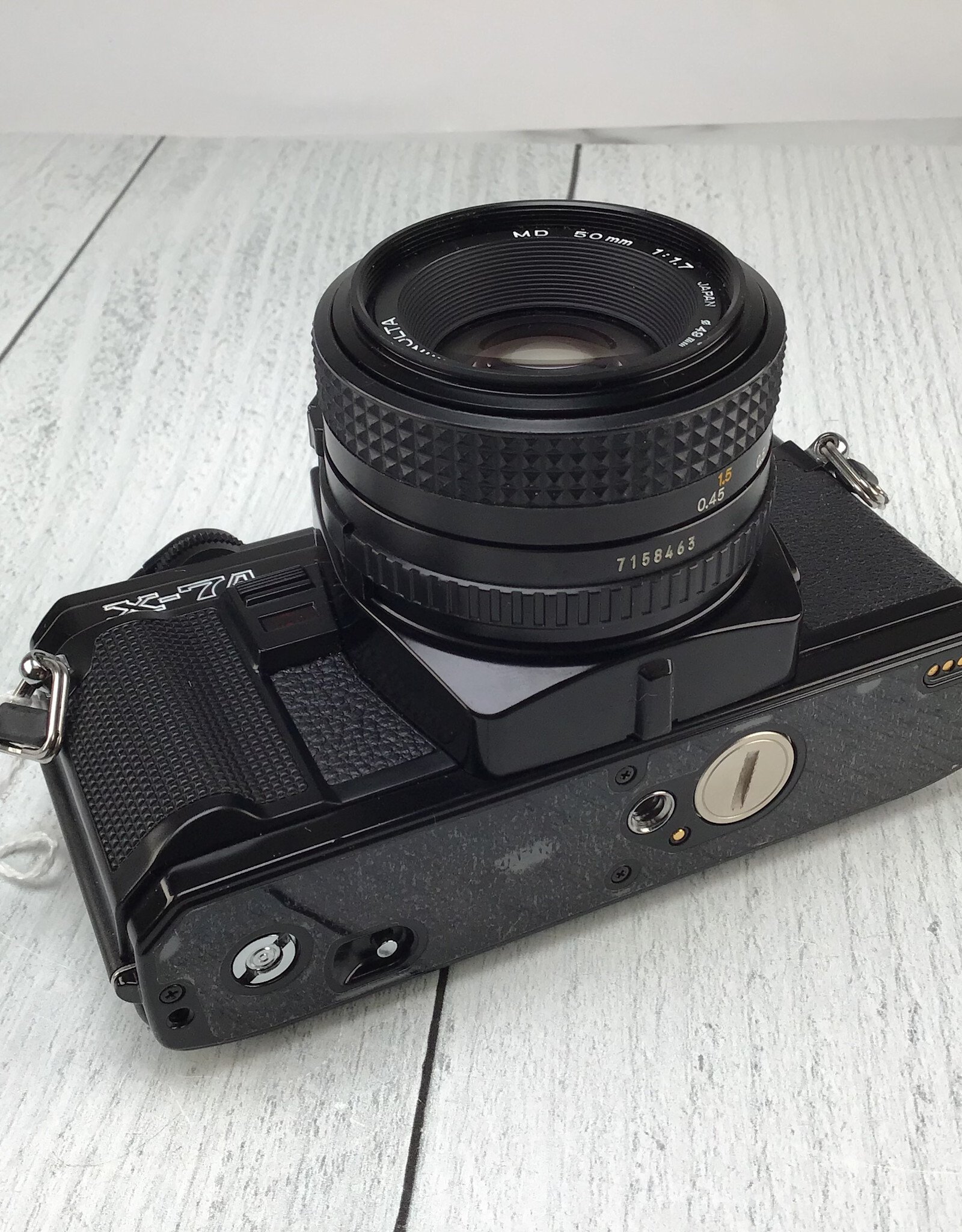 Minolta Minolta X-7A Camera w/ 50mm f1.7 Lens Used Good