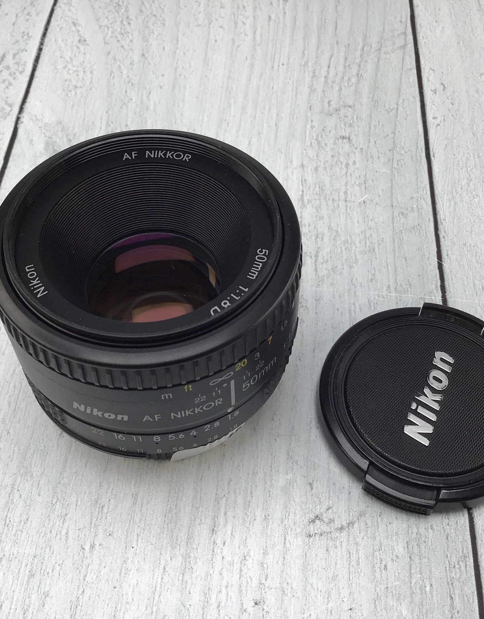 NIKON Nikon AF 50mm f1.8 D Lens Used Good