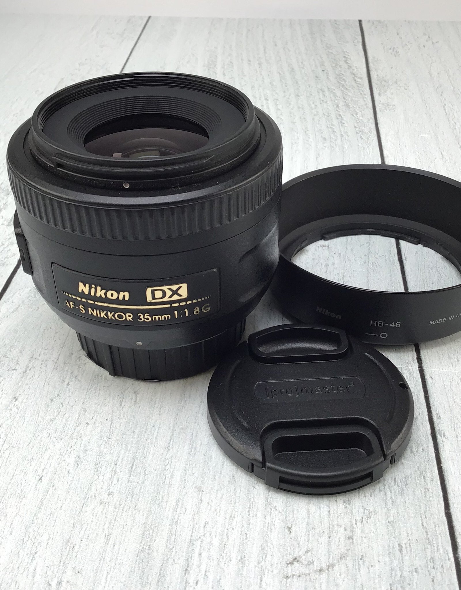 NIKON Nikon AF-S DX Nikkor 35mm f1.8 G Lens Used Good
