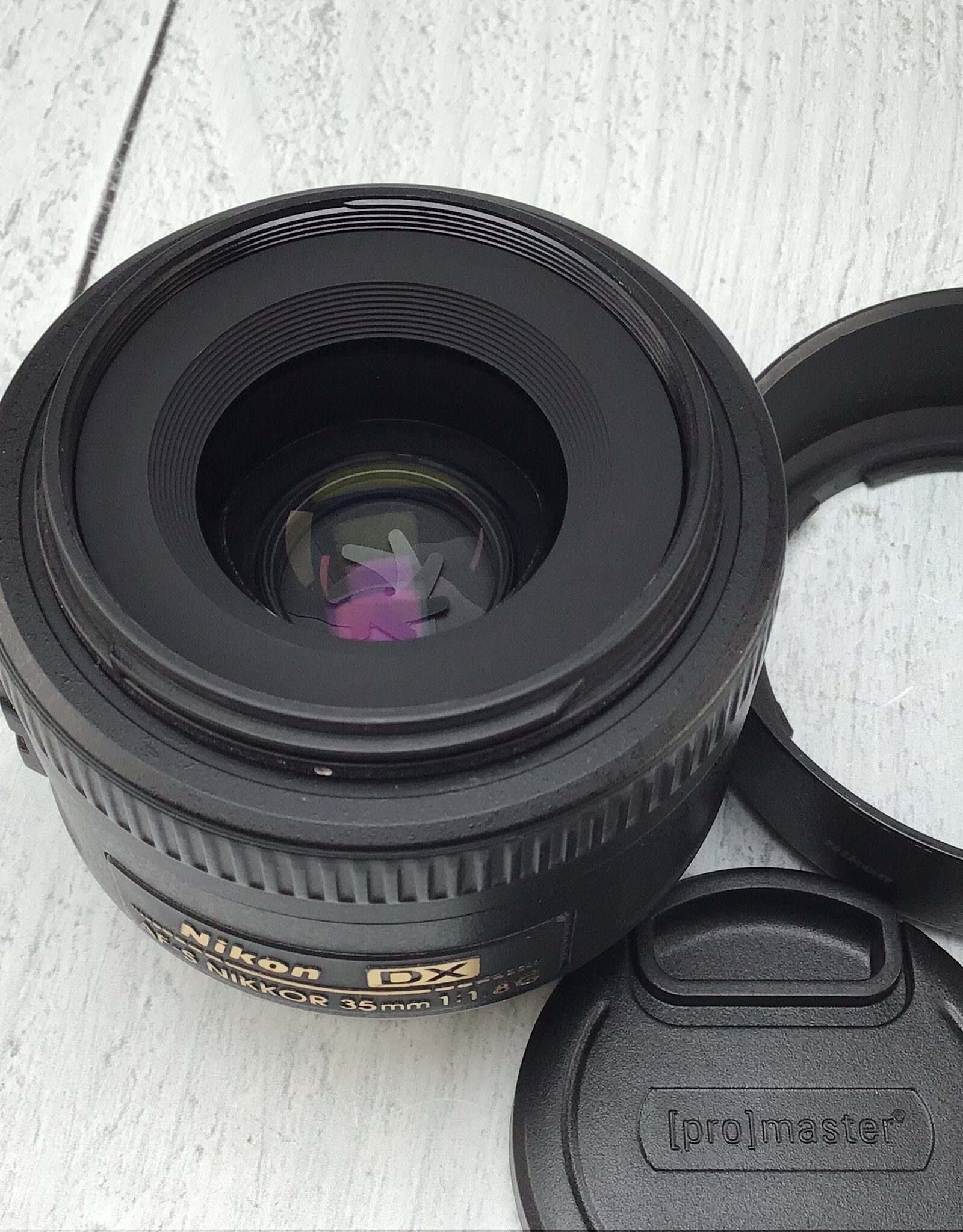NIKON Nikon AF-S DX Nikkor 35mm f1.8 G Lens Used Good