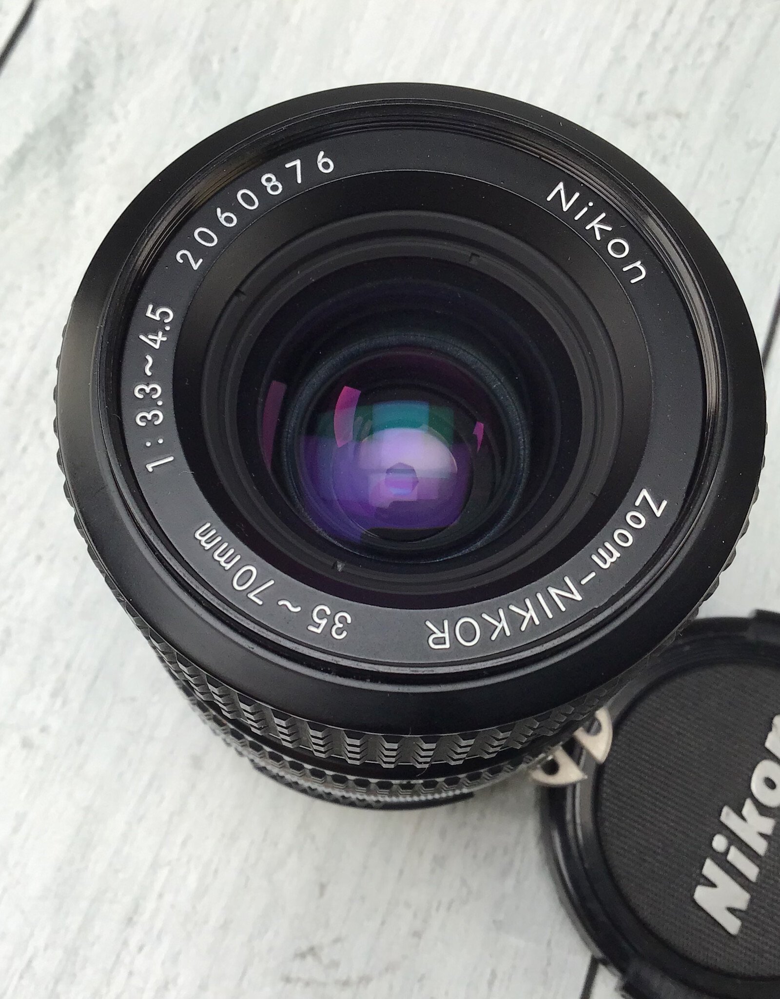 NIKON Nikon Zoom Nikkor 35-70mm f3.3-4.5 Lens Used Good