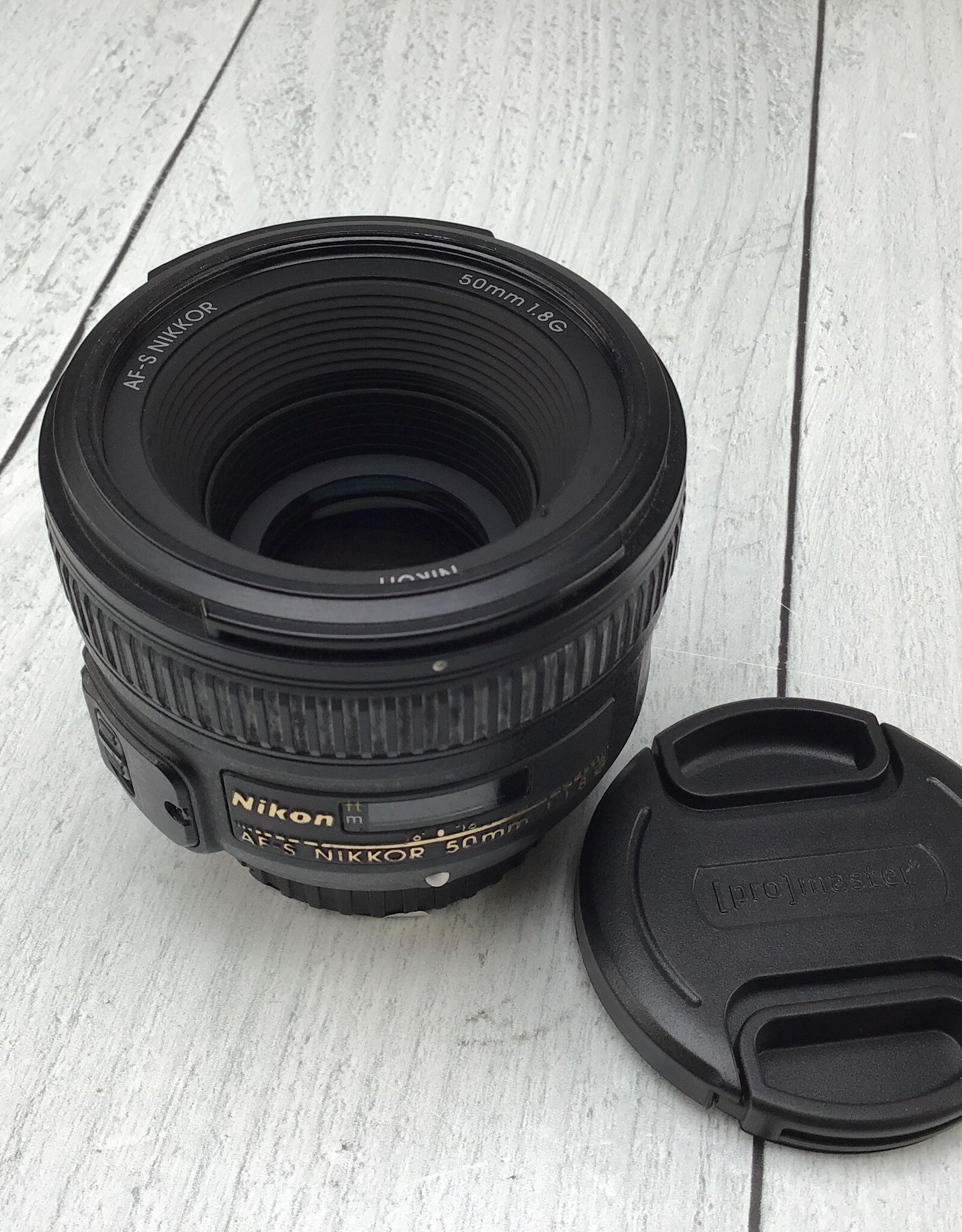 NIKON Nikon AF-S Nikkor 50mm f1.8 G Lens Used Fair