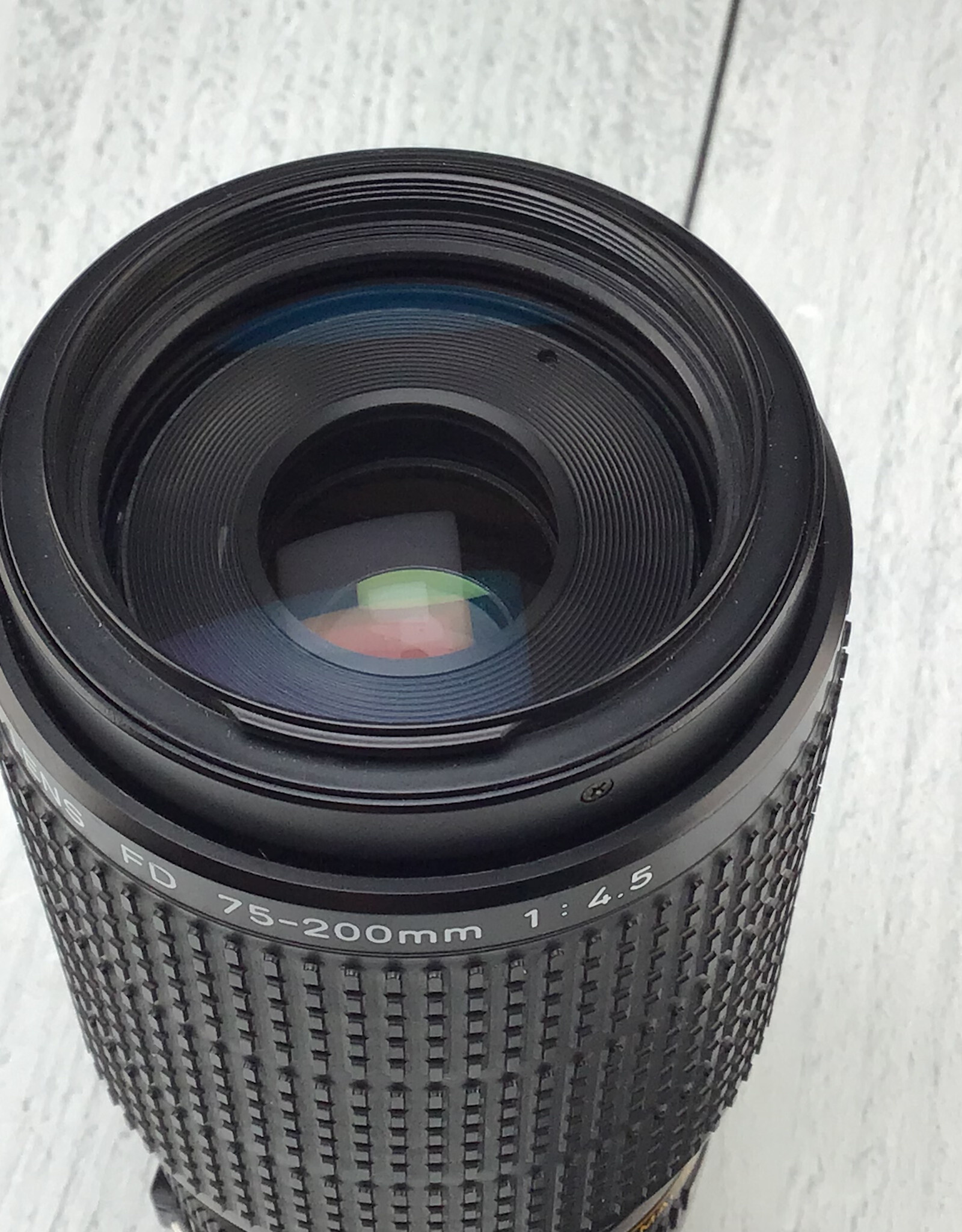CANON Canon FD 75-200mm f4.5 Lens Used Good