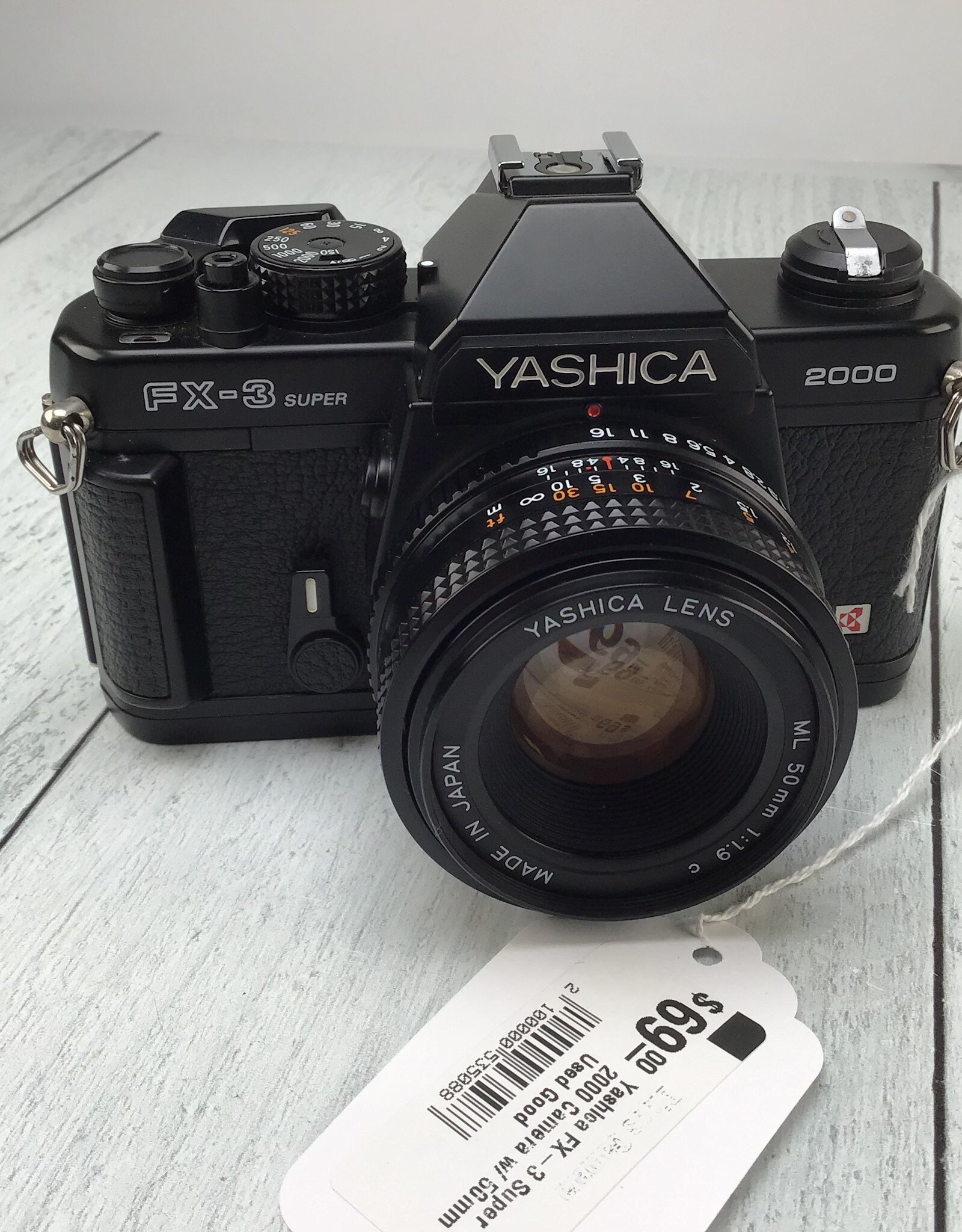Yashica Yashica FX-3 Super 2000 Camera w/ 50mm Used Good