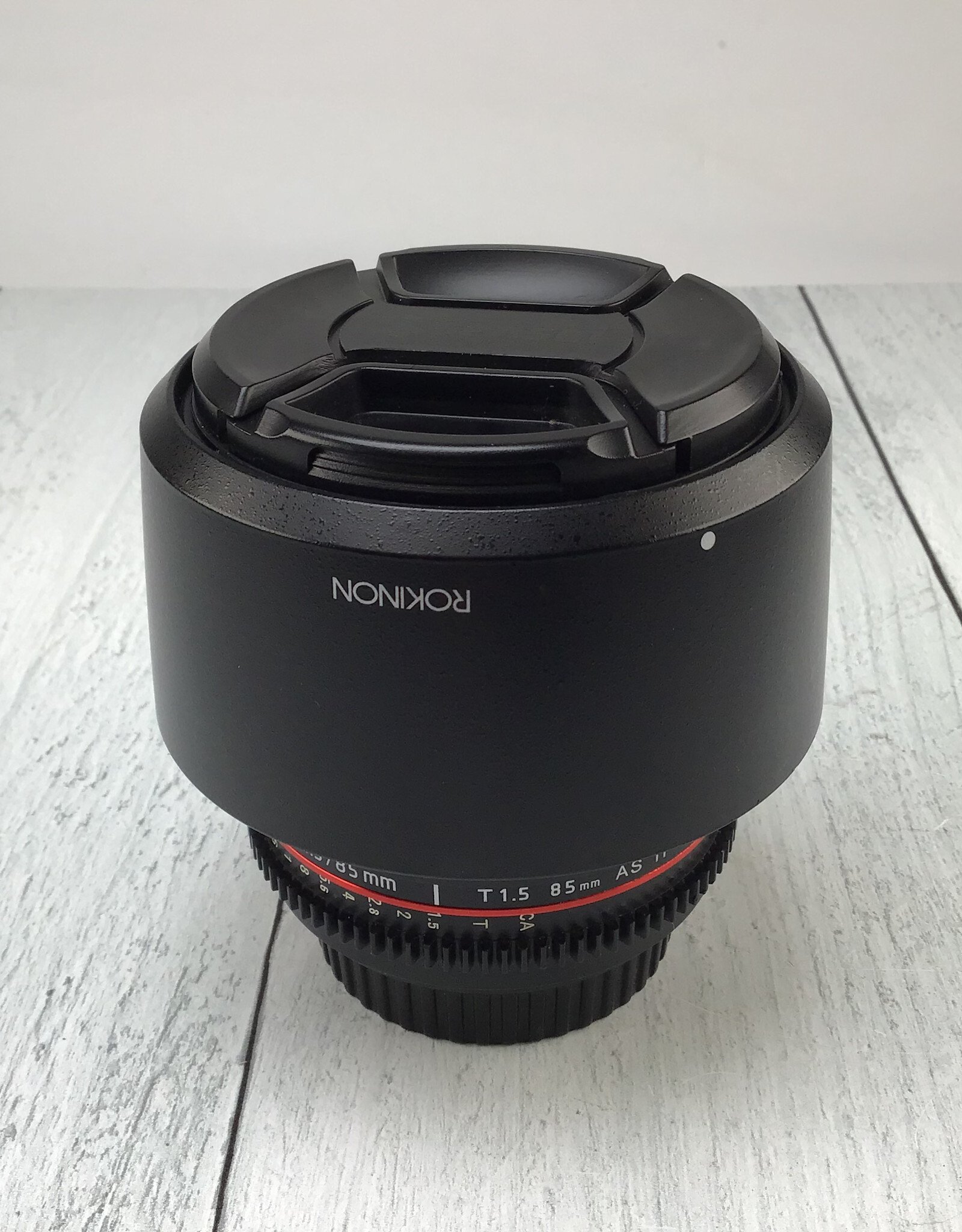ROKINON Rokinon 85mm T1.5 AS IF Lens for Canon EF Used Good