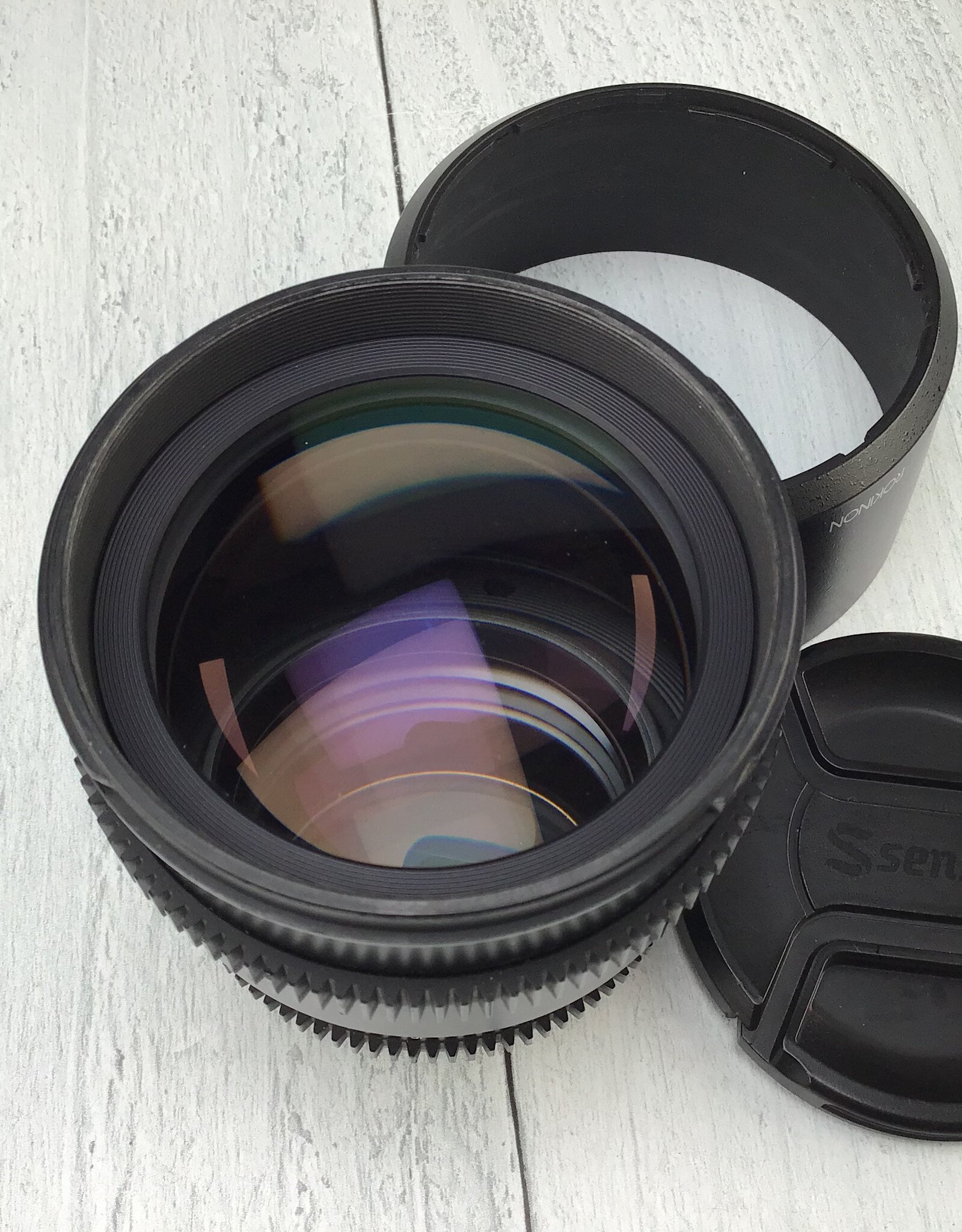 ROKINON Rokinon 85mm T1.5 AS IF Lens for Canon EF Used Good