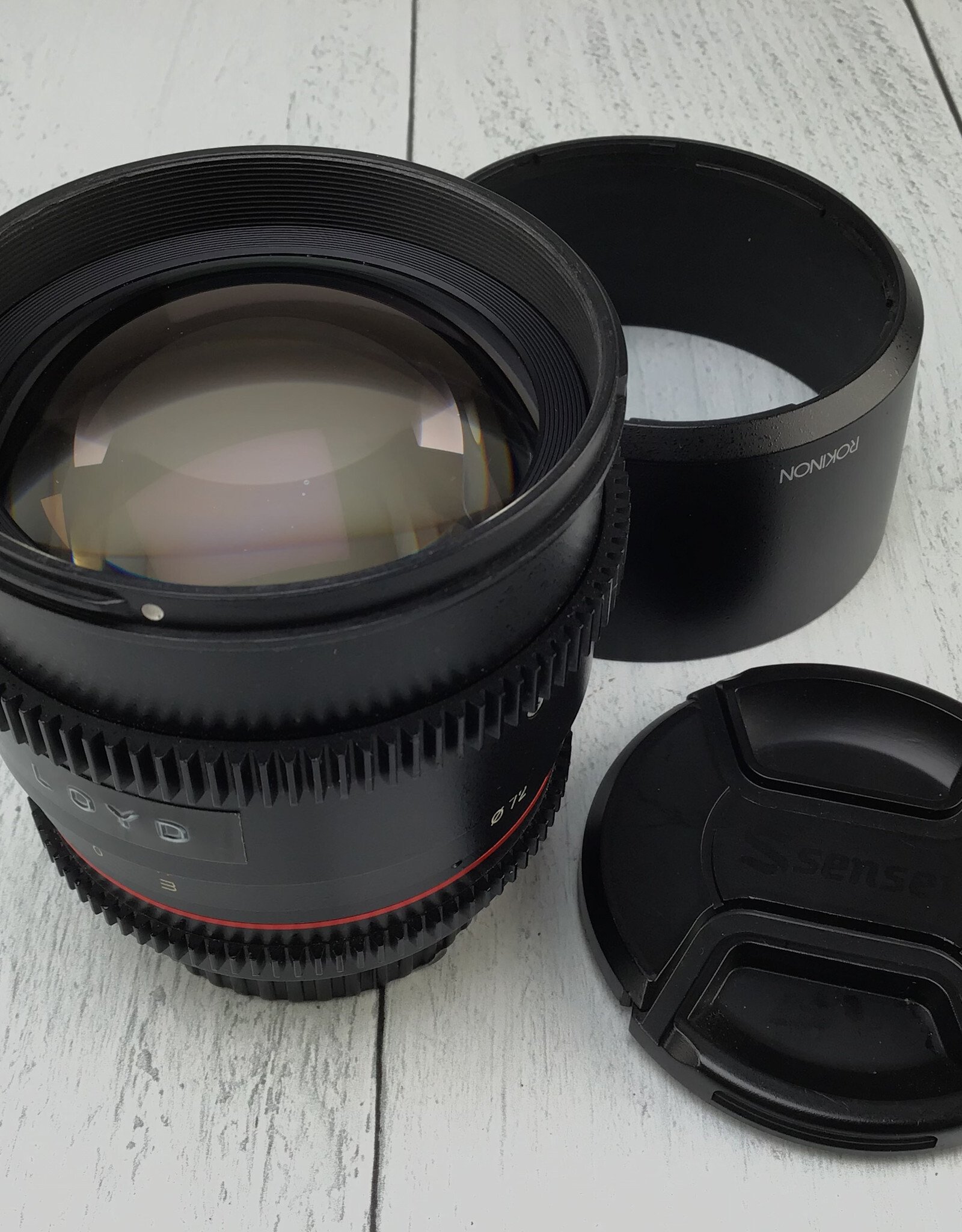 ROKINON Rokinon 85mm T1.5 AS IF Lens for Canon EF Used Good