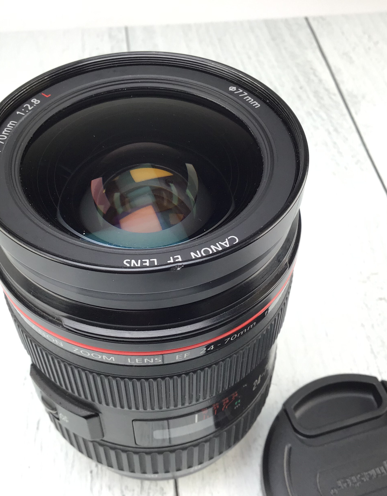 CANON Canon EF 24-70mm f2.8 L Filter Ring Dent Used BGN