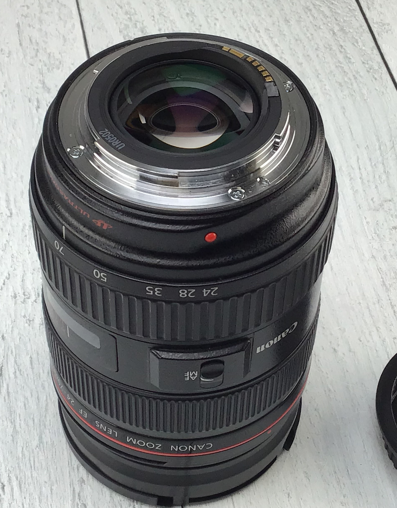 CANON Canon EF 24-70mm f2.8 L Filter Ring Dent Used BGN