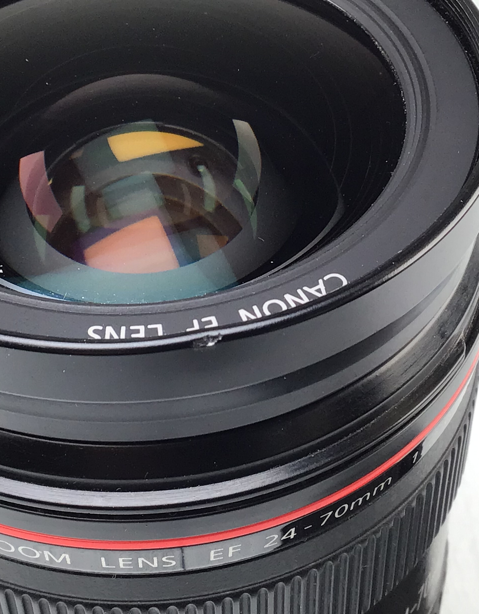 CANON Canon EF 24-70mm f2.8 L Filter Ring Dent Used BGN