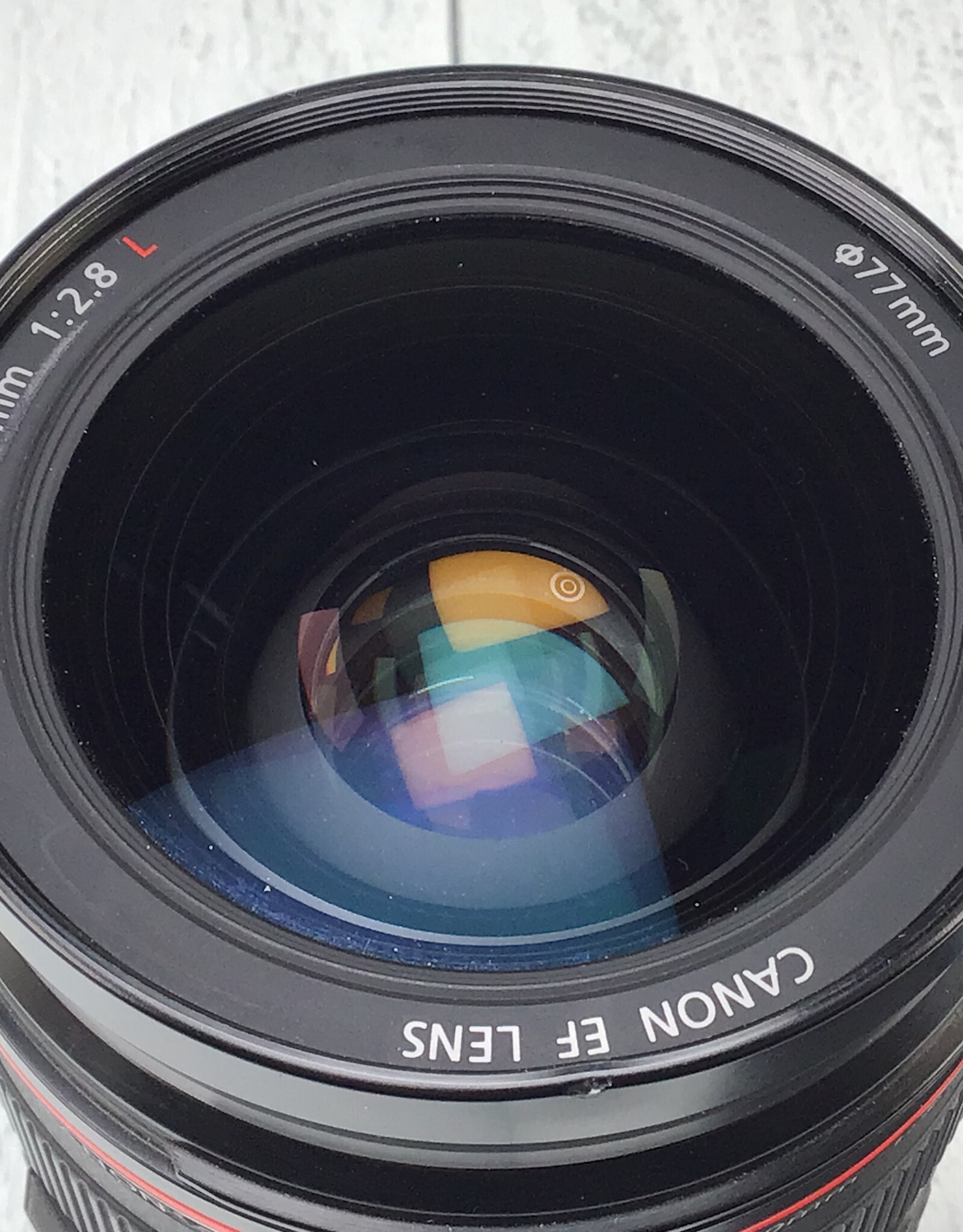 CANON Canon EF 24-70mm f2.8 L Filter Ring Dent Used BGN