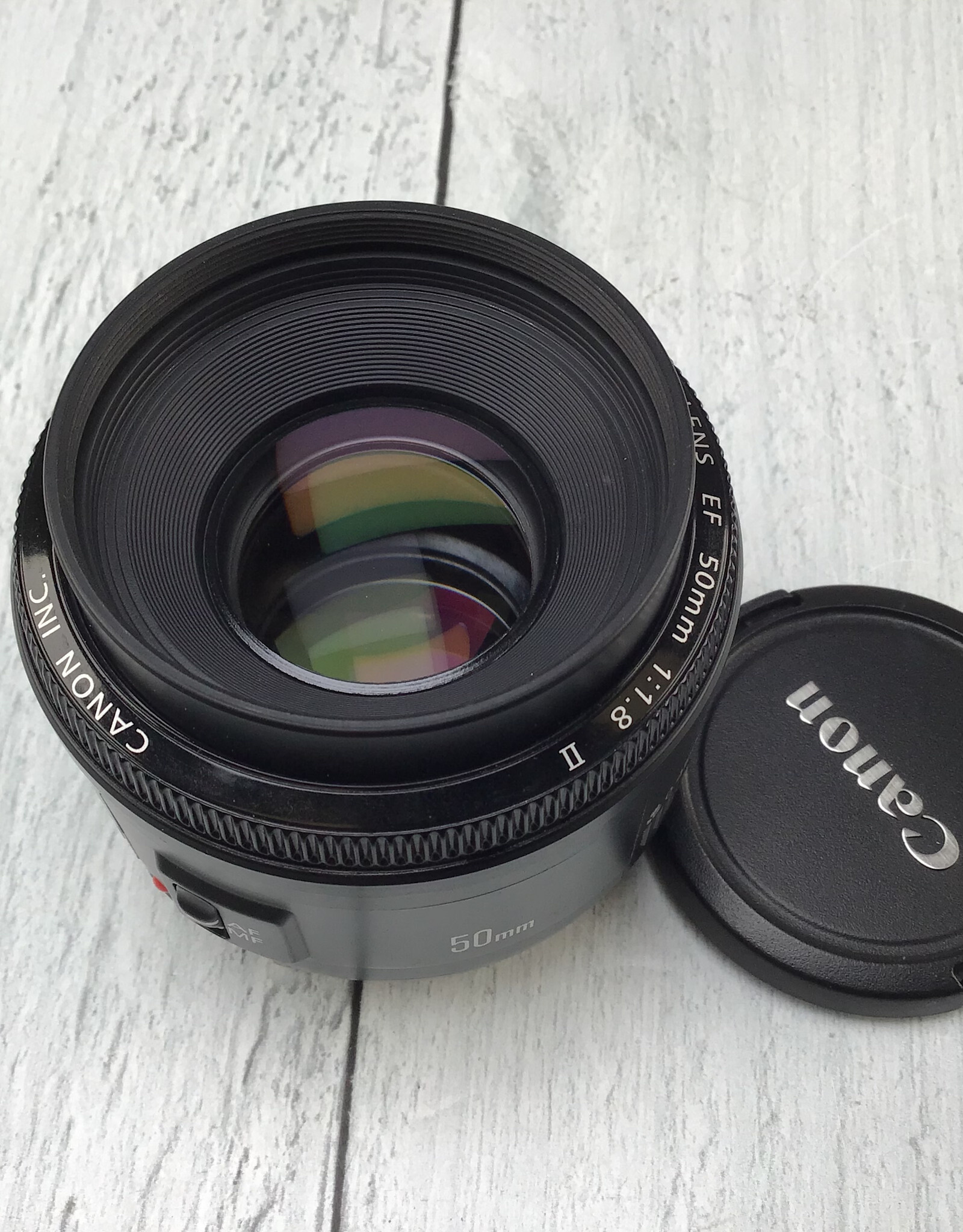 CANON Canon EF 50mm f1.8 II Lens Used Good