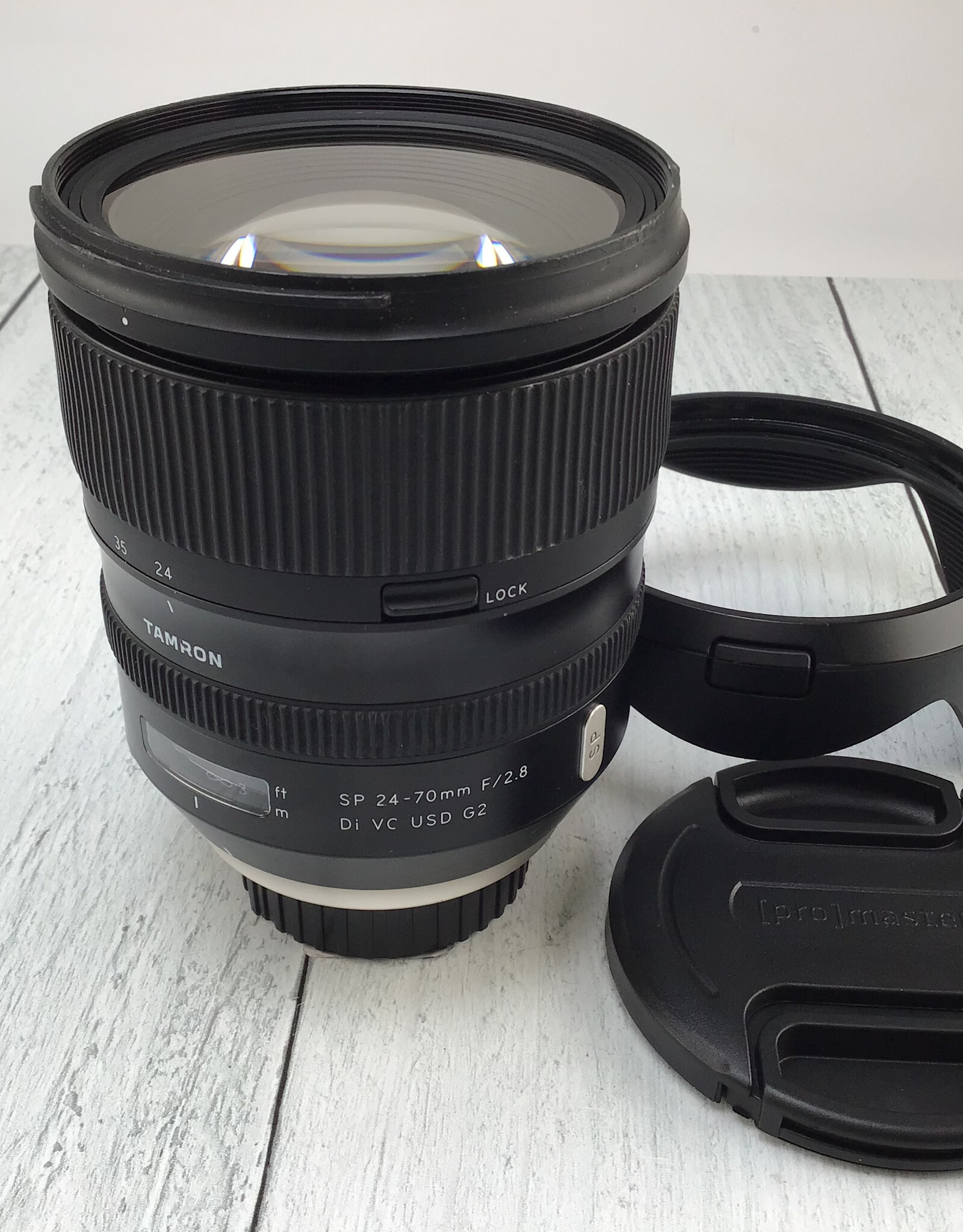 CANON Tamron SP 24-70mm F2.8 VC G2 Lens for Nikon F Used Good