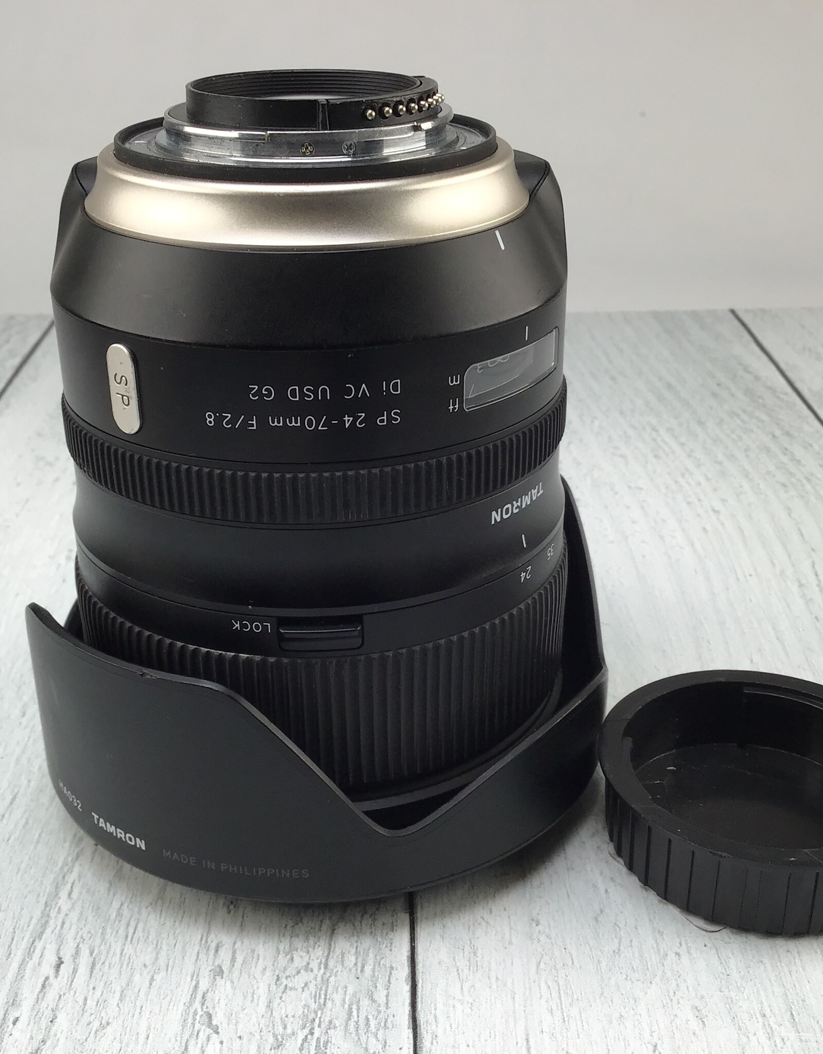 CANON Tamron SP 24-70mm F2.8 VC G2 Lens for Nikon F Used Good