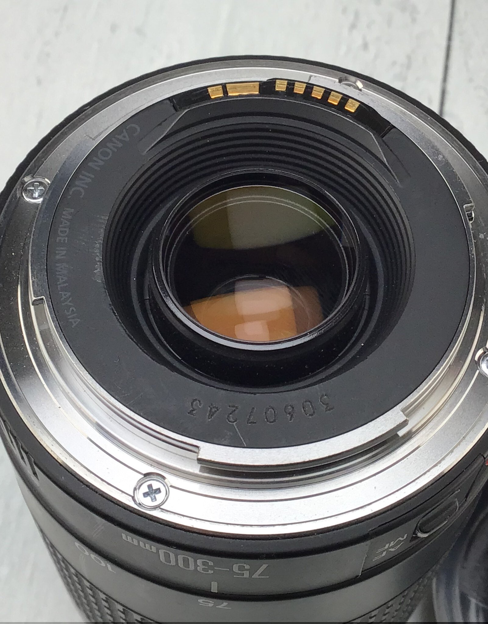 CANON Canon EF 75-300mm f4-5.6 III Lens Used BGN