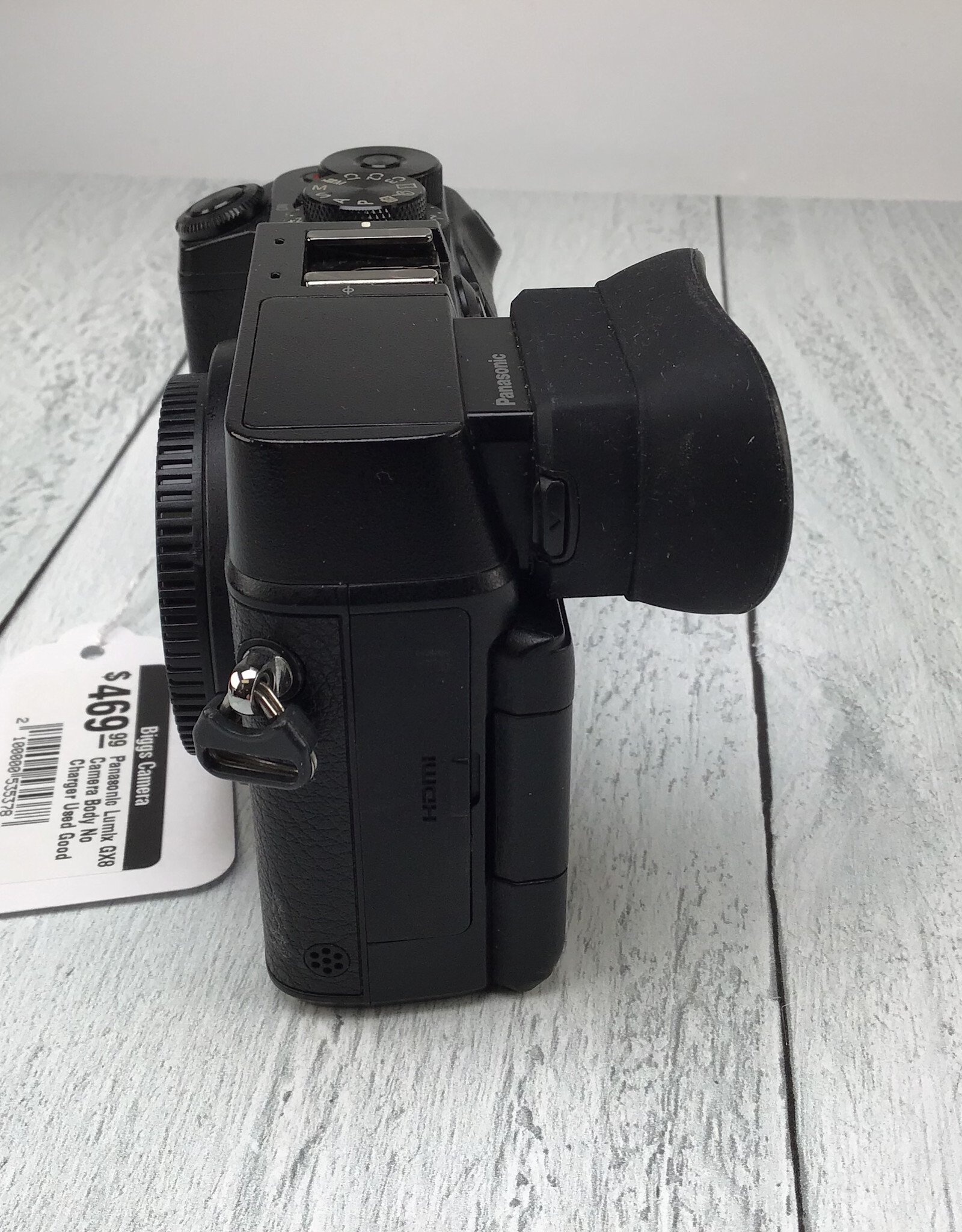 PANASONIC Panasonic Lumix GX8 Camera Body No Charger Used Good