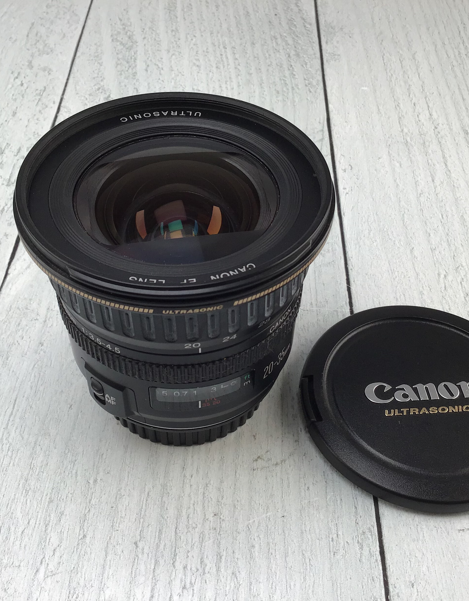 CANON Canon EF 20-35mm f3.5-4.5 USM Lens Focus Ring Sticky Used BGN