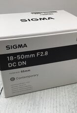 SIGMA Sigma 18-50mm f2.8 DC DN Lens for Sony E in Box Used EX
