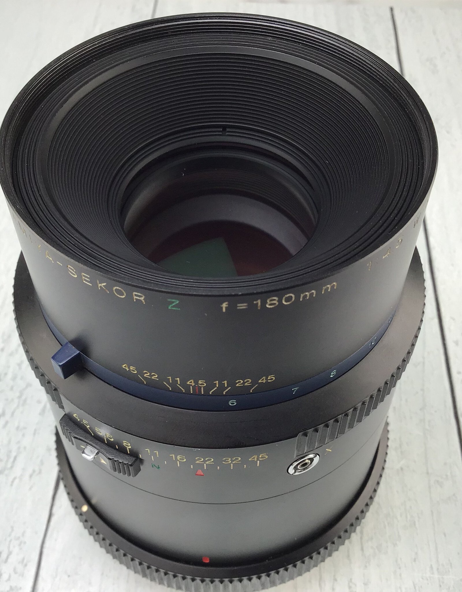 MAMIYA Mamiya Sekor Z 180mm f4.5 W Lens Haze Used A Is