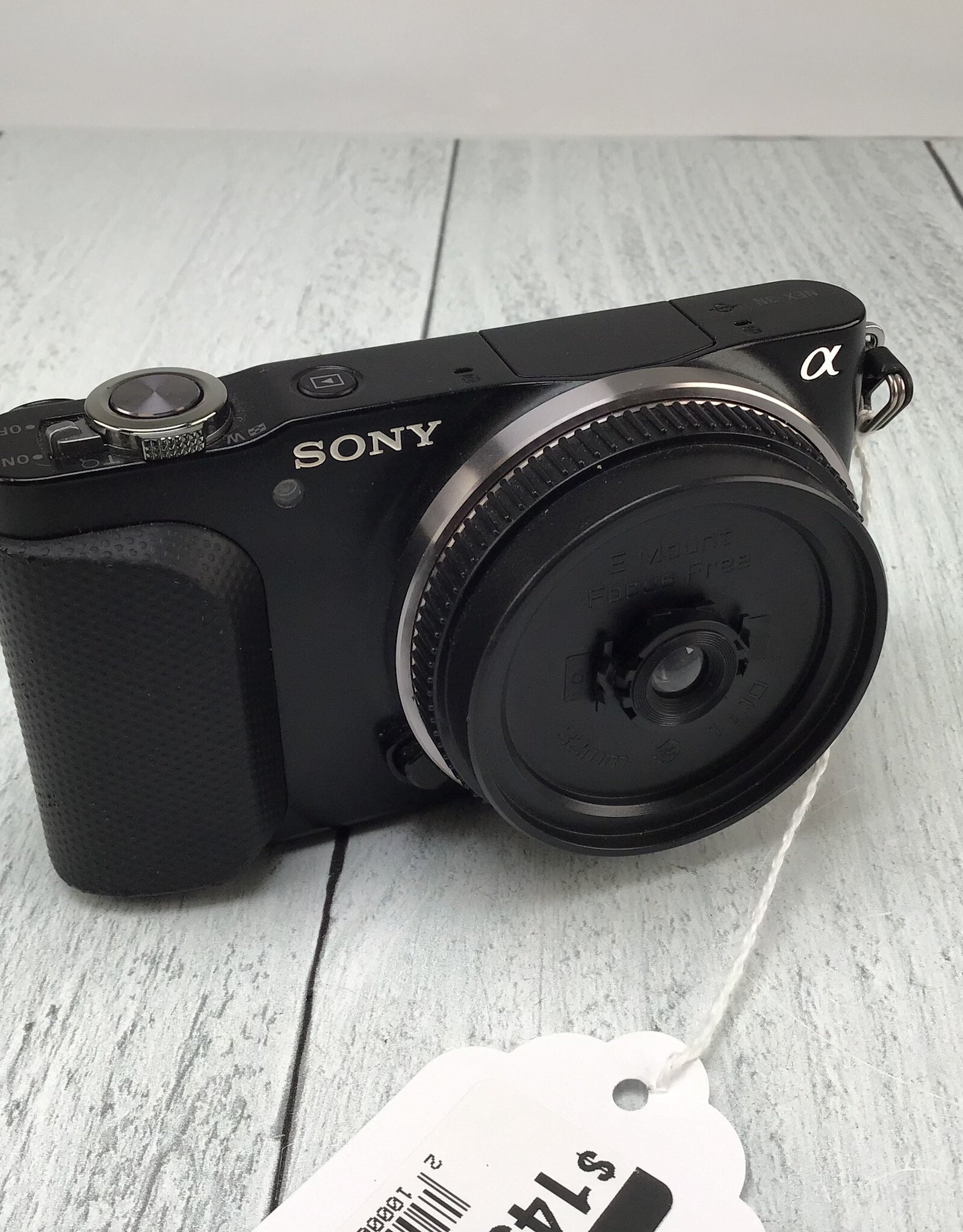 SONY Sony Nex-3N Camera w/ 32mm Body Cap Lens Used Good