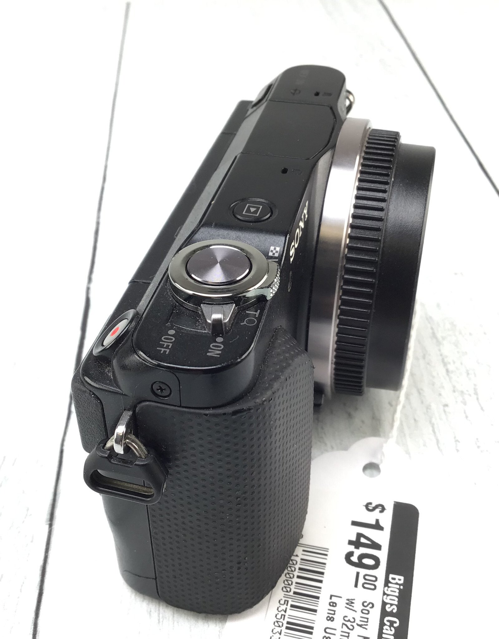 SONY Sony Nex-3N Camera w/ 32mm Body Cap Lens Used Good