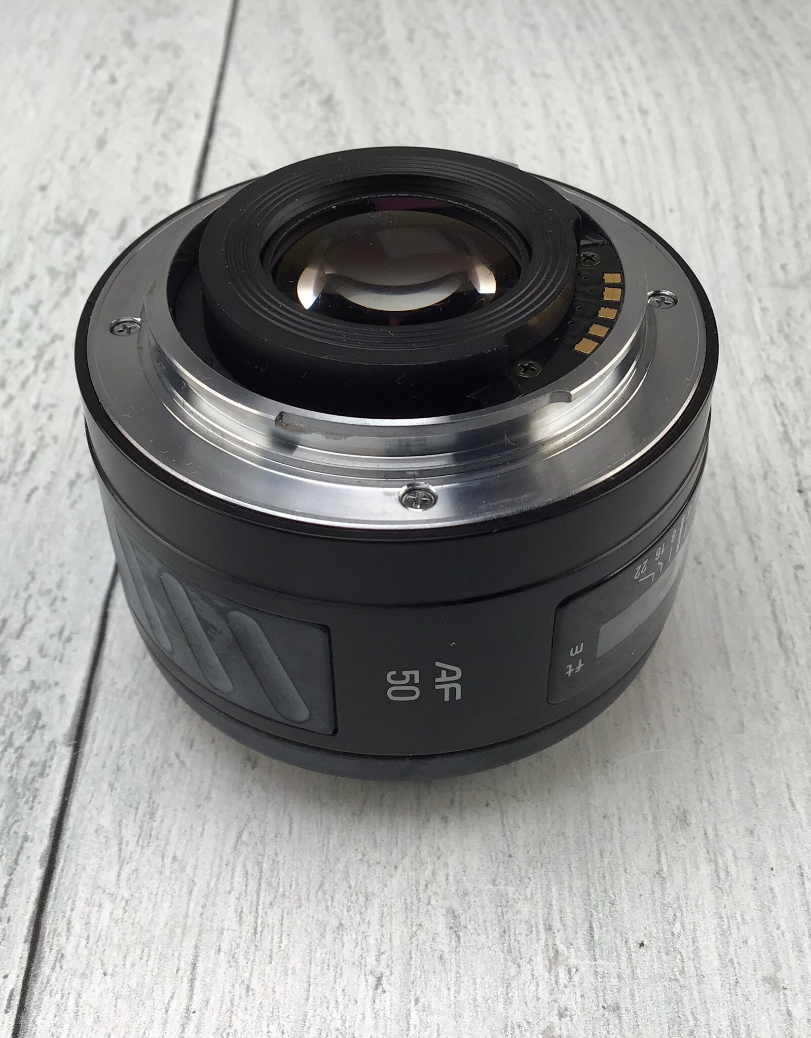 Minolta Minolta Maxxum AF 50mm f1.7 Lens No Caps Used Fair