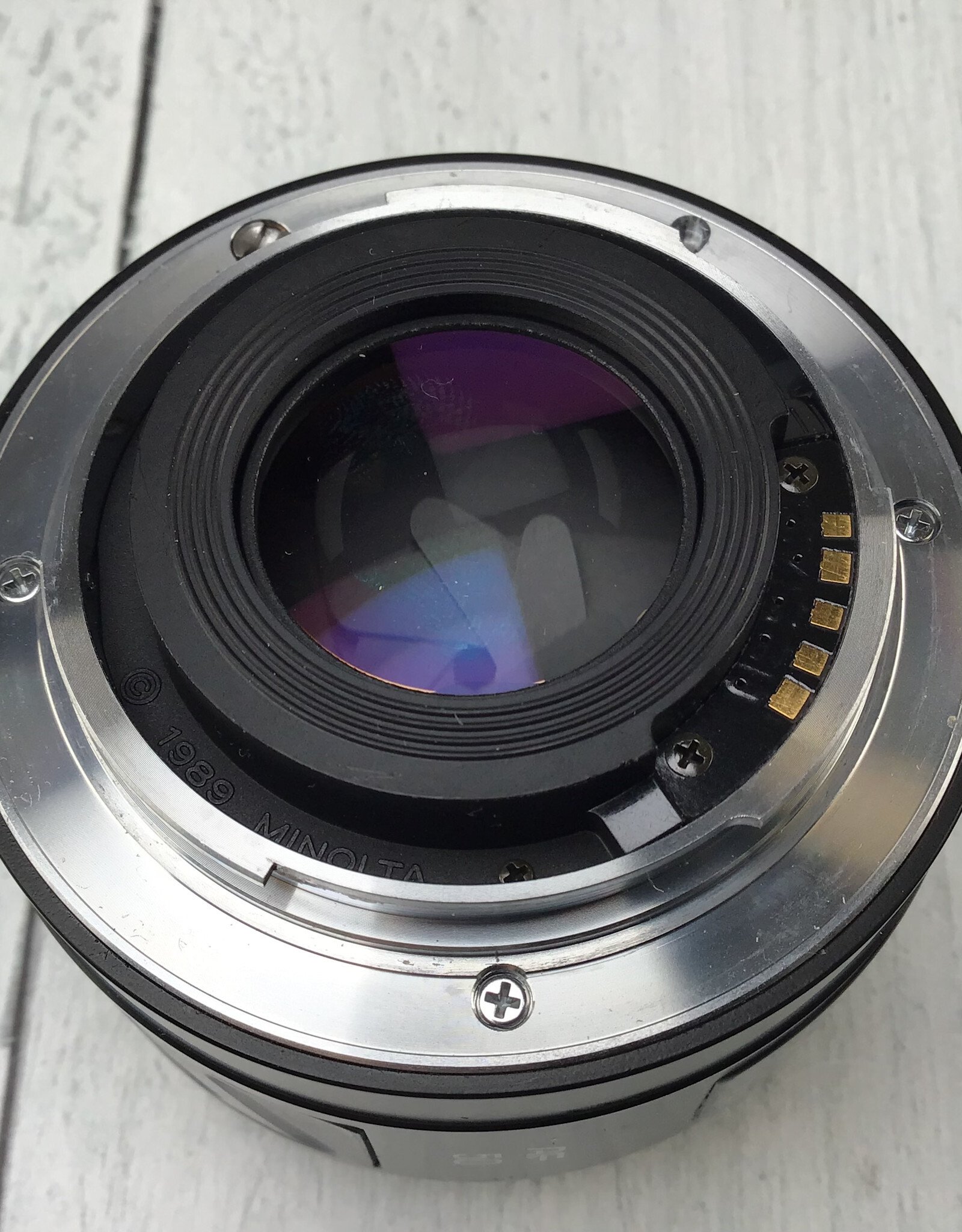 Minolta Minolta Maxxum AF 50mm f1.7 Lens No Caps Used Fair