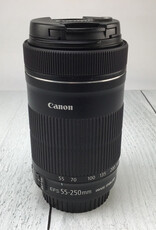 CANON Canon EF-S 55-250 F4-5.6 IS STM Lens Used Good