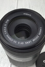 CANON Canon EF-S 55-250 F4-5.6 IS STM Lens Used Good